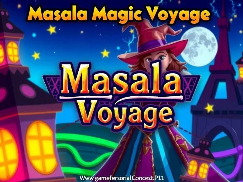 Masala Magic Voyage Game Cover Art Masala Magic Voyage Game Cover